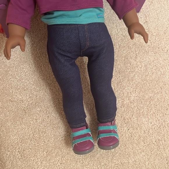 American Girl Dreamy Purple and Teal Doll - Picture 4 of 4